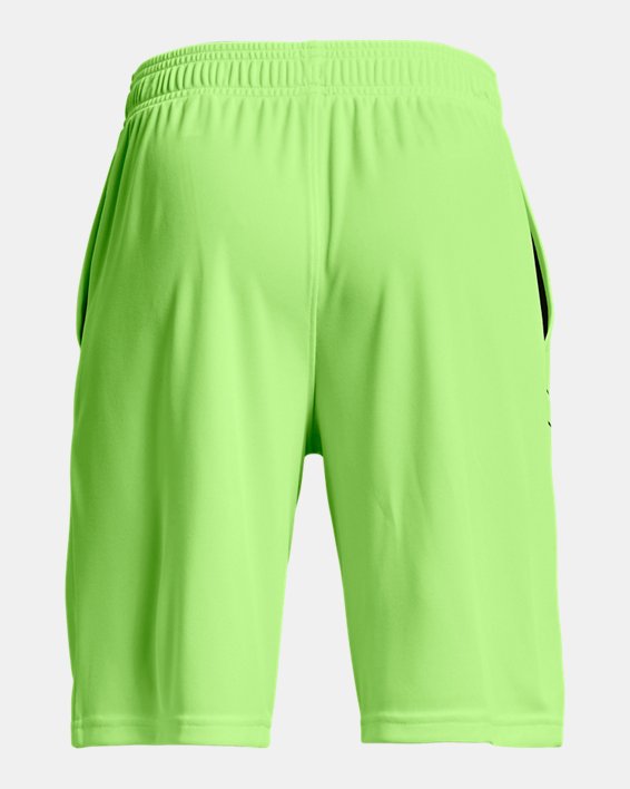 Boys' UA Prototype 2.0 SSZ Shorts, Green, pdpMainDesktop image number 1